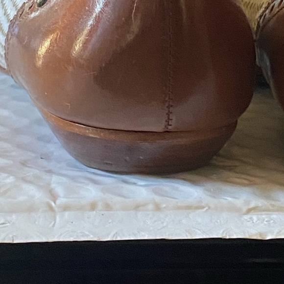 Etienne Aigner Brown and Cream Woven Tassel Loafers - Picture 12 of 12